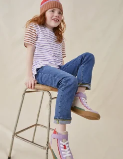 Adventure-Flex Slim-Fit Jeans-Light Vintage Denim-Boden Flash Sale