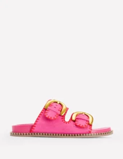 Alberta Footbed Sandal-Festival Pink/Post Box Red-Boden Store