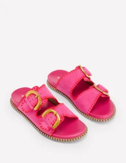 Alberta Footbed Sandal-Festival Pink/Post Box Red-Boden Store