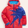 All-Weather Waterproof Coat-Strawberry Tart Red Star-Boden Flash Sale