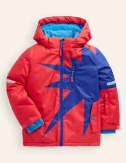 All-Weather Waterproof Coat-Strawberry Tart Red Star-Boden Flash Sale
