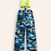 All-Weather Waterproof Pants-Greek Blue Camo-Boden Outlet