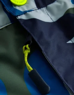 All-Weather Waterproof Pants-Greek Blue Camo-Boden Outlet