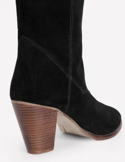 Almond Toe Heeled Knee Boots--Boden Cheap