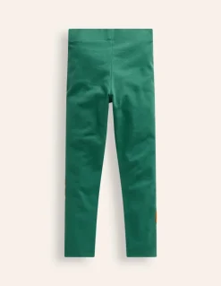 Appliqué Leggings-Aloe Green Bunnies-Boden Online