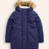 Authentic Waterproof Parka-College Navy-Boden Best