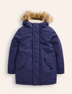 Authentic Waterproof Parka-College Navy-Boden Best