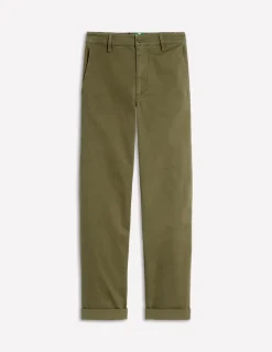 Barnsbury Chino Pants-Woodland Green-Boden Best Sale