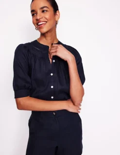 Bea Linen Top--Boden Hot