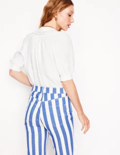 Bea Linen Top--Boden New
