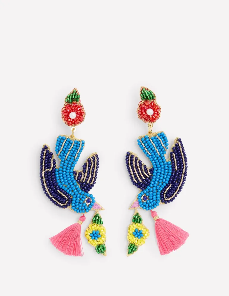 Beady Motif Earrings--Boden Best Sale