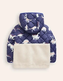 Borg Mix Jacket-College Navy Dino/ Borg-Boden Online