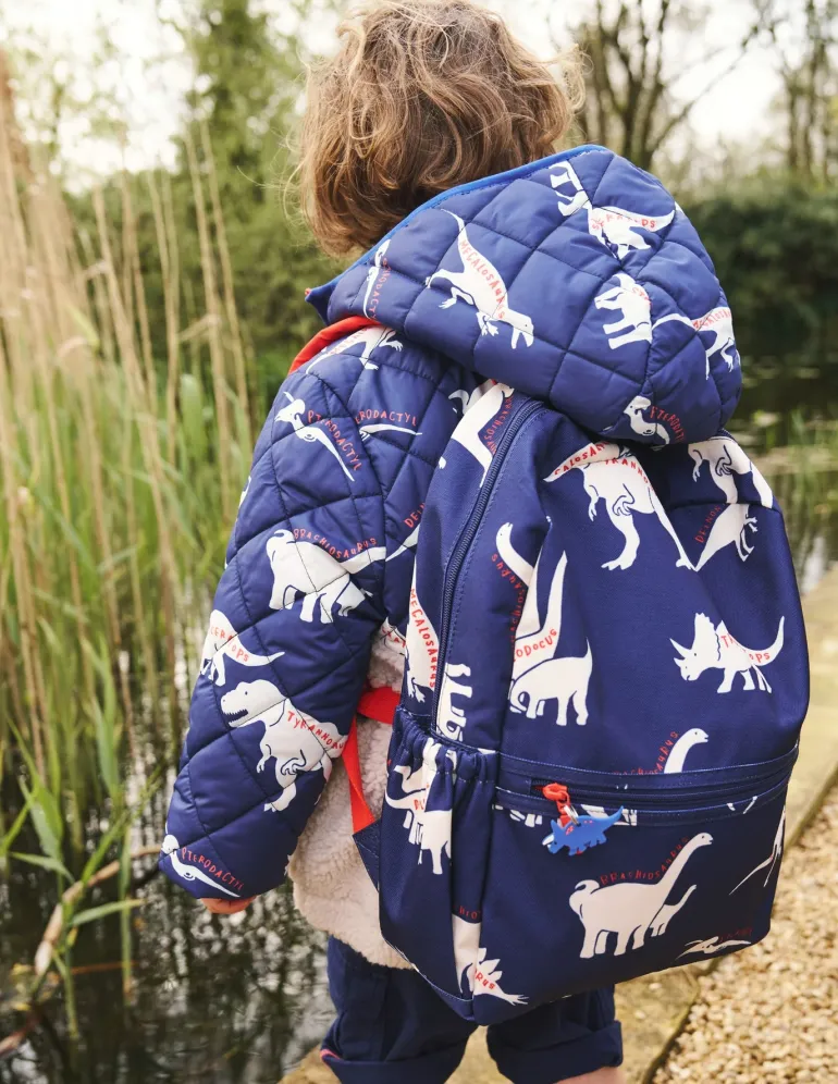 Borg Mix Jacket-College Navy Dino/ Borg-Boden Online