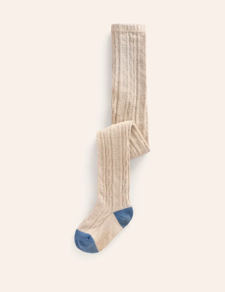 Cable Knit Tights--Boden Outlet