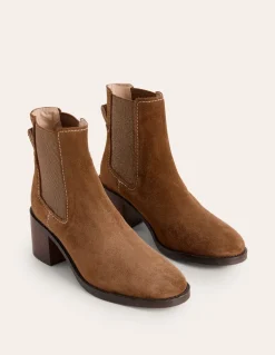 Chelsea Block Heel Boots--Boden Online