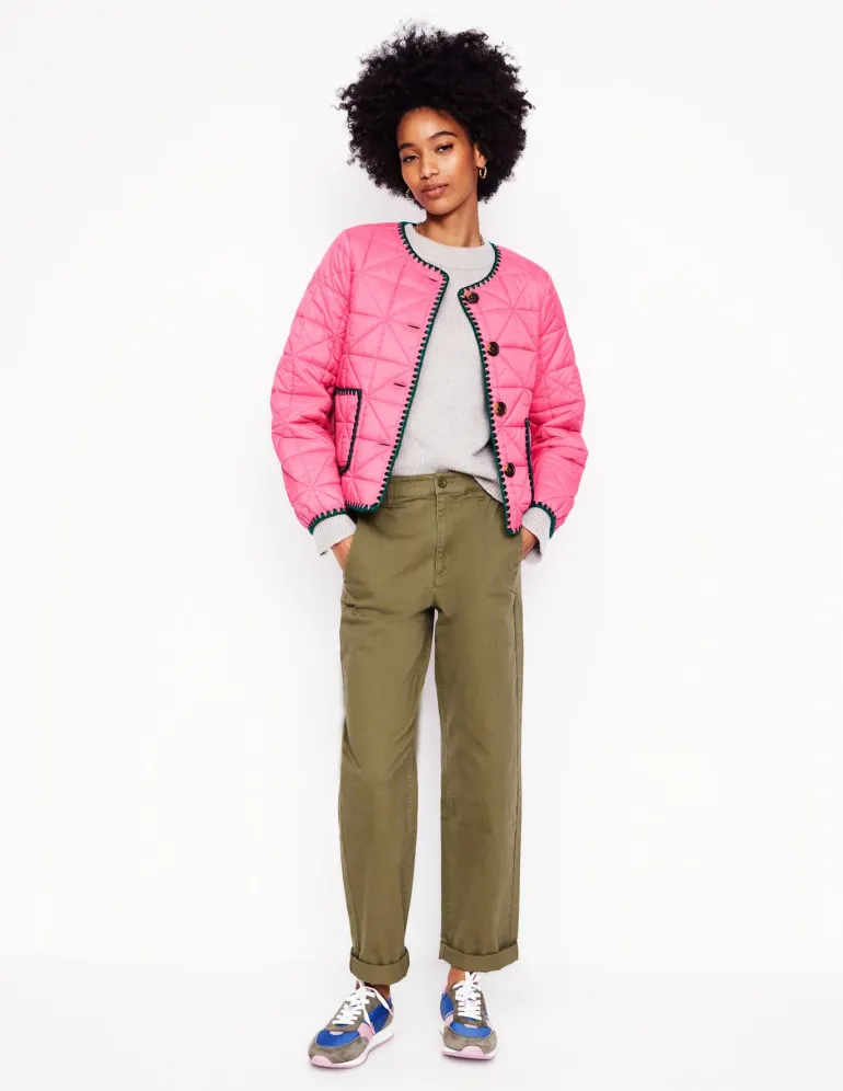 Chelsea Casual Jacket-Sorbet Pink-Boden Shop