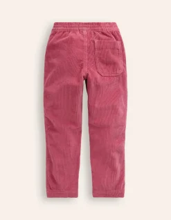 Chunky Cord Pull On Pants-Rose Petal Pink-Boden Discount