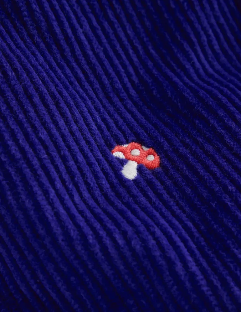 Chunky Cord Pull On Pants-Sapphire Blue Toadstool-Boden Flash Sale
