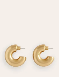 Chunky Small Hoop Earrings--Boden Outlet