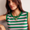 Chunky T-bar Chain Necklace--Boden New