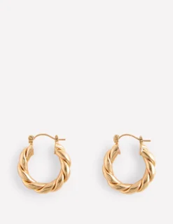 Chunky Twist Hoops--Boden Discount