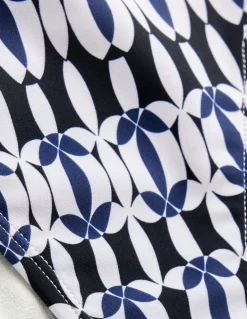 Classic Bikini Bottoms-Black, White Geo-Boden Clearance