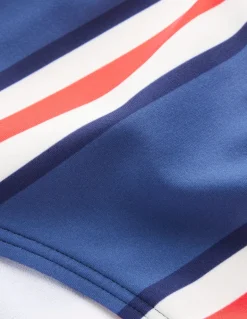 Classic Bikini Bottoms-Blue Jay, Poppy Red Stripe-Boden Best