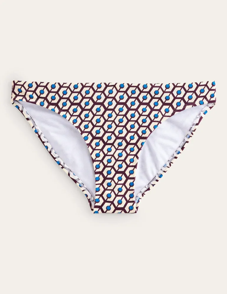 Classic Bikini Bottoms-Dark Burgundy, Reverie-Boden Best Sale