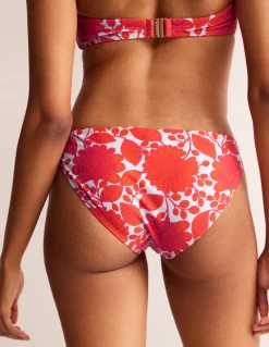 Classic Bikini Bottoms-Fire Cracker, Gardenia Swirl-Boden Flash Sale