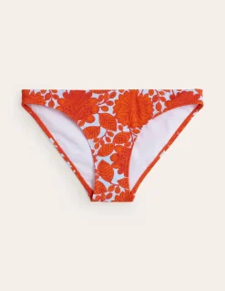 Classic Bikini Bottoms-Fire Cracker, Gardenia Swirl-Boden Flash Sale