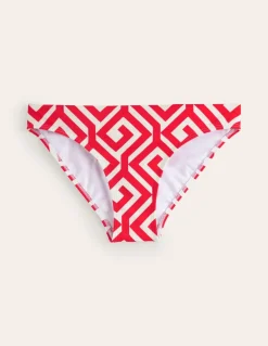 Classic Bikini Bottoms-Flame Scarlet, Maze-Boden New