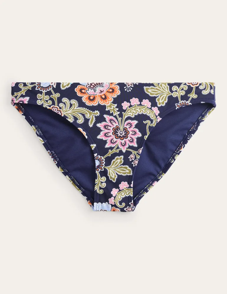 Classic Bikini Bottoms-Midnight, Multi Floral-Boden Best