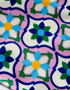 Classic Bikini Bottoms-Multi, Floweret Tile-Boden Online