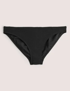 Classic Bikini Bottoms-Textured Black-Boden Best