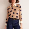 Classic Leather Belt-Black and Camel Spot-Boden Cheap