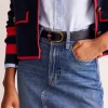 Classic Leather Belt--Boden Outlet
