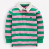 Classic Rugby Shirt-Lime Juice / Vintage Mauve-Boden Fashion