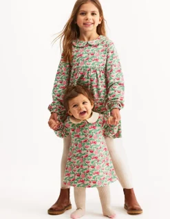 Collared Tunic-Chalk Pink Wild Rose-Boden Store