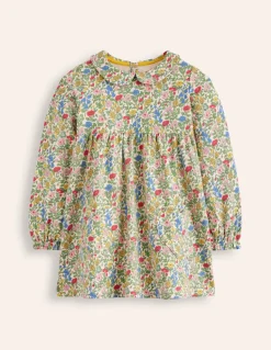 Collared Tunic-Multi Meadow Floral-Boden Sale