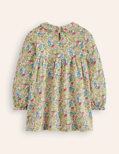 Collared Tunic-Multi Meadow Floral-Boden Sale