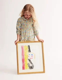 Collared Tunic-Multi Meadow Floral-Boden Sale