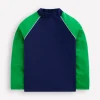 Colour Block Rash Vest-Sapphire Blue-Boden Best Sale