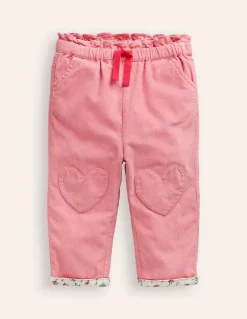 Cord Trousers-Almond Pink-Boden Fashion