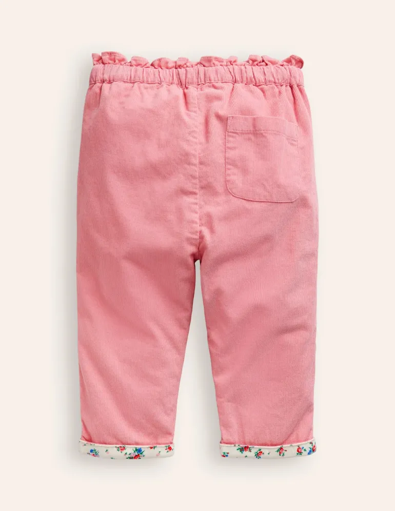 Cord Trousers-Almond Pink-Boden Fashion