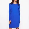 Cornelia Ottoman Dress-Gallery Blue-Boden Online