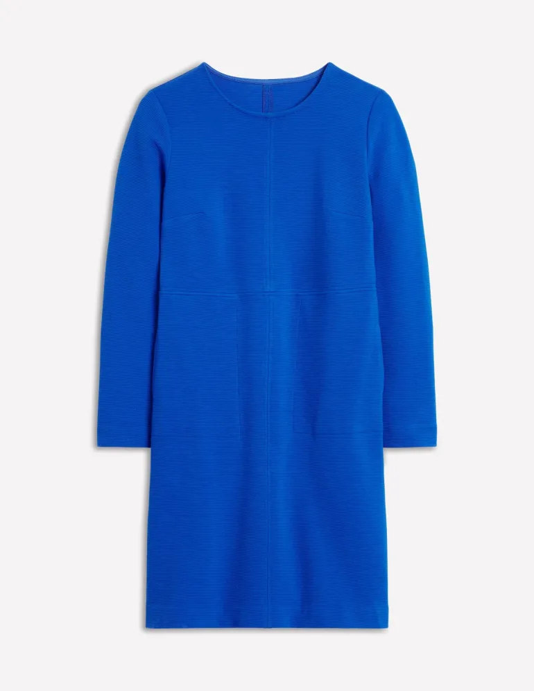 Cornelia Ottoman Dress-Gallery Blue-Boden Online