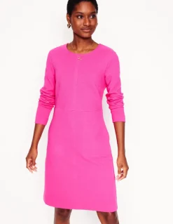 Cornelia Ottoman Dress-Pink Peony-Boden Flash Sale