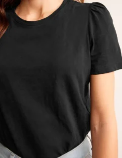 Cotton Puff Sleeve T-Shirt--Boden Best Sale