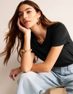 Cotton Puff Sleeve T-Shirt--Boden Best Sale