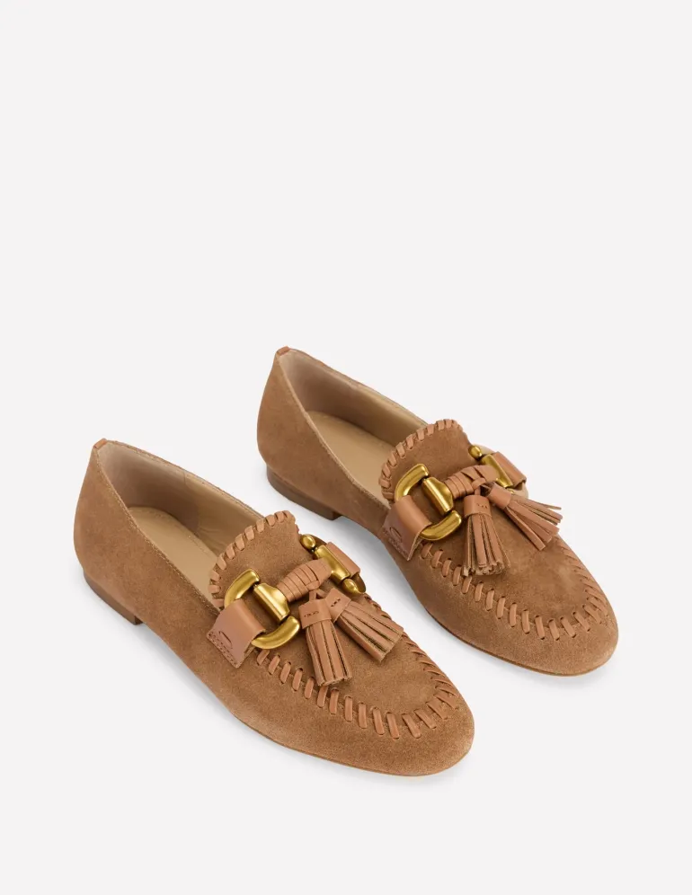 Covered Iris Snaffle Loafers--Boden Cheap